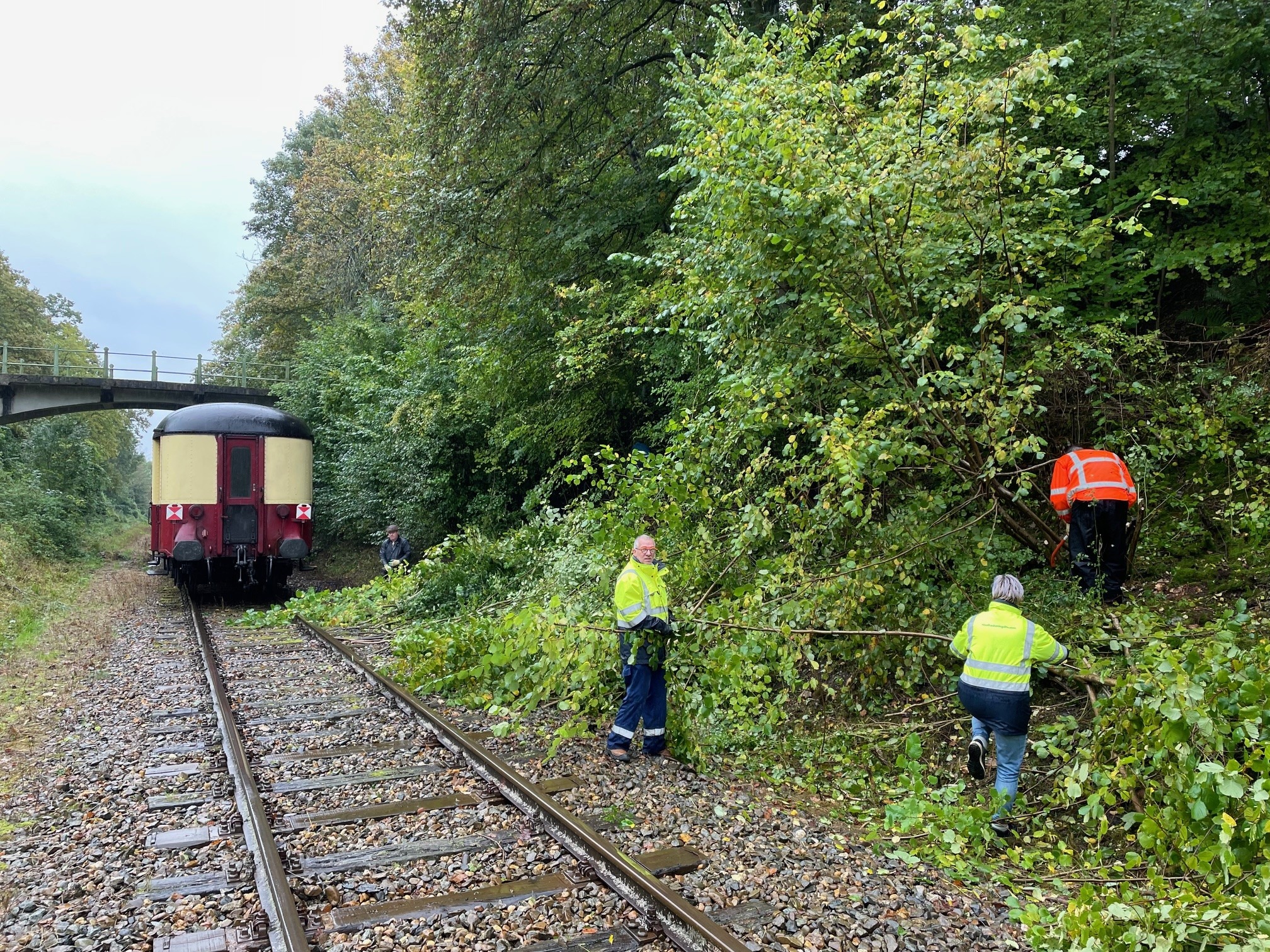 Oprichting hakhoutbrigade Miljoenenlijn