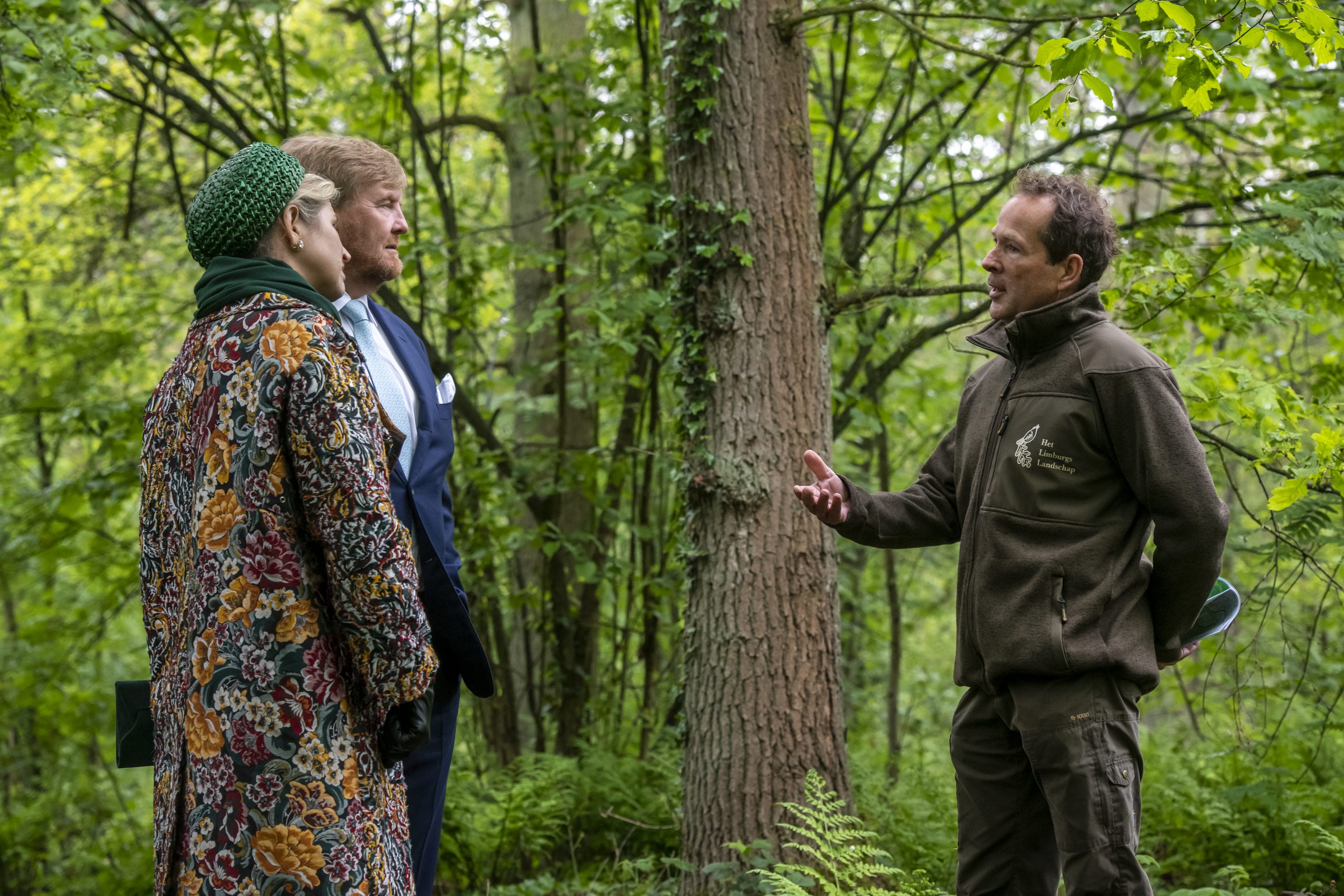 Koninklijk bezoek in De Maasduinen